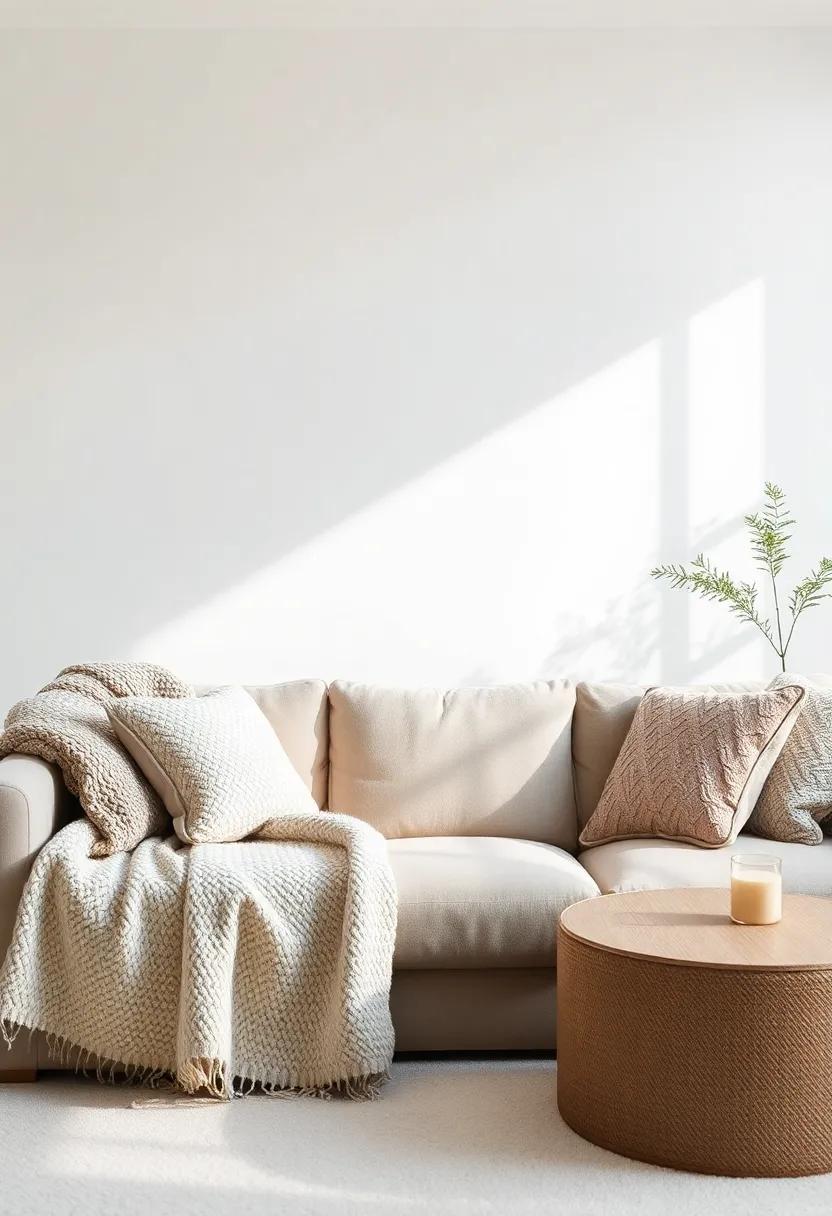 Crafting A Serene Atmosphere With Soft Textured Throw Blankets