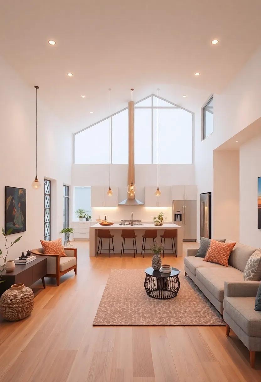 Designing a cozy Ambiance⁣ with ⁢Lighting⁢ in ​Open Spaces