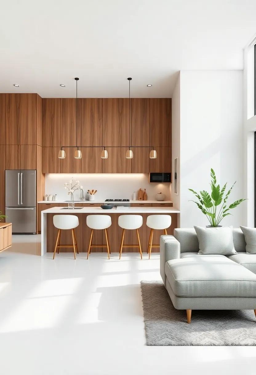 Blending‌ Functionality and Aesthetics ‌in living ⁣Room and Kitchen⁤ Layouts