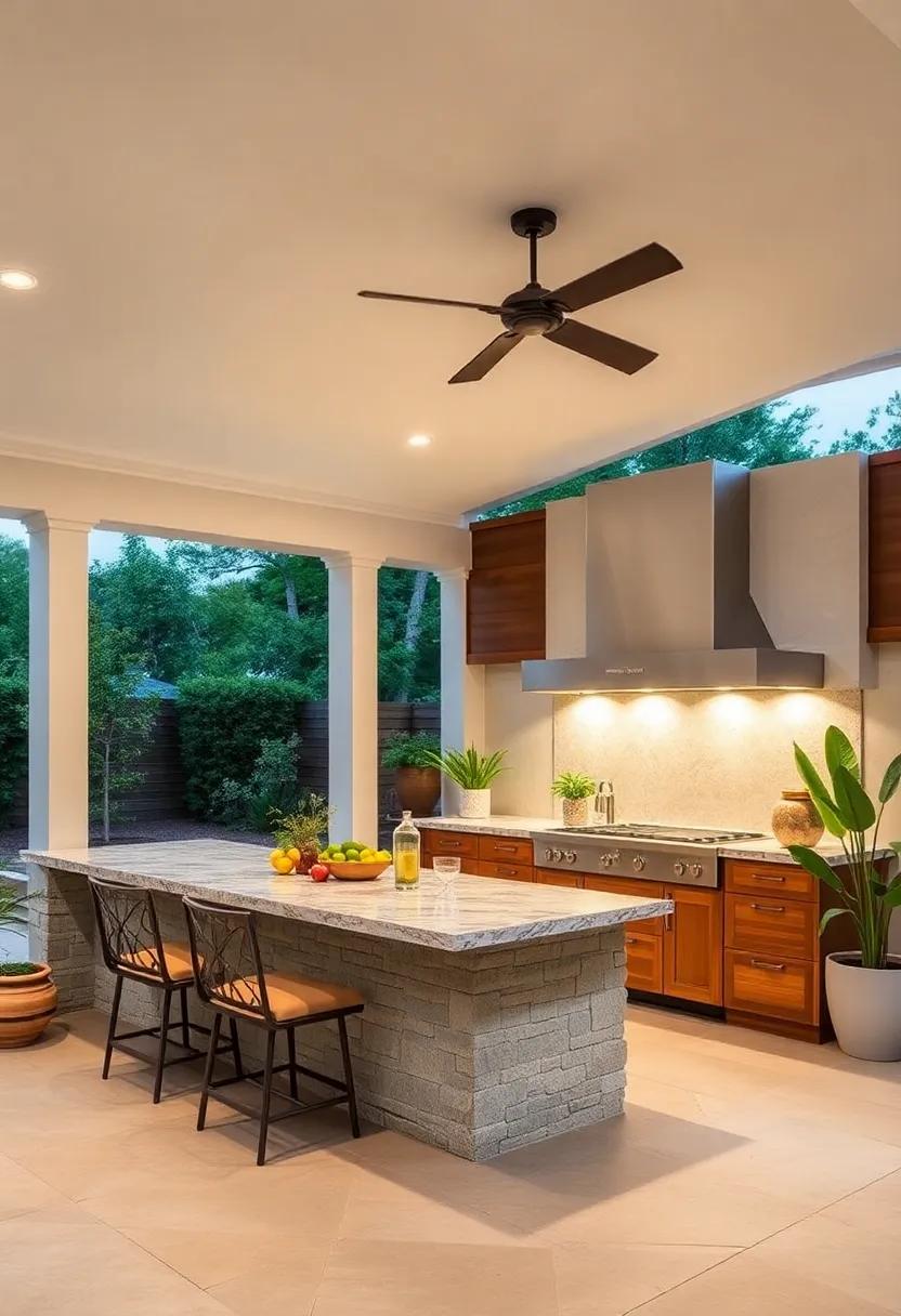 Balancing Natural Elements and ⁣Artificial‍ Lighting‍ for‍ a Cohesive Outdoor Aesthetic