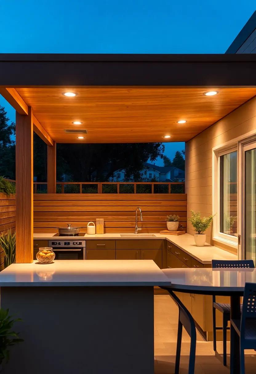 Choosing Solar-Powered ‍Options for Sustainable‍ and Eco-Friendly Outdoor Kitchen Illumination