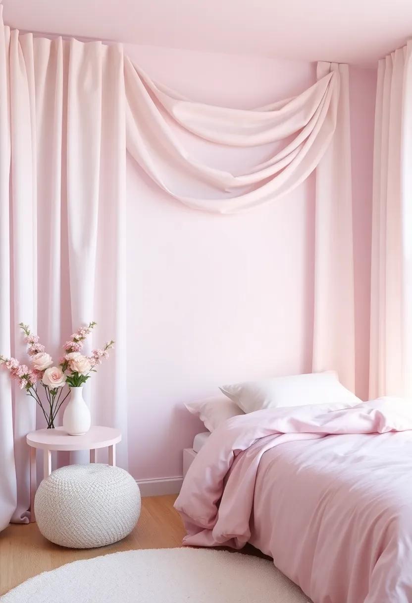 Embracing Texture: ‌From Plush Fabrics‌ to delicate Draperies