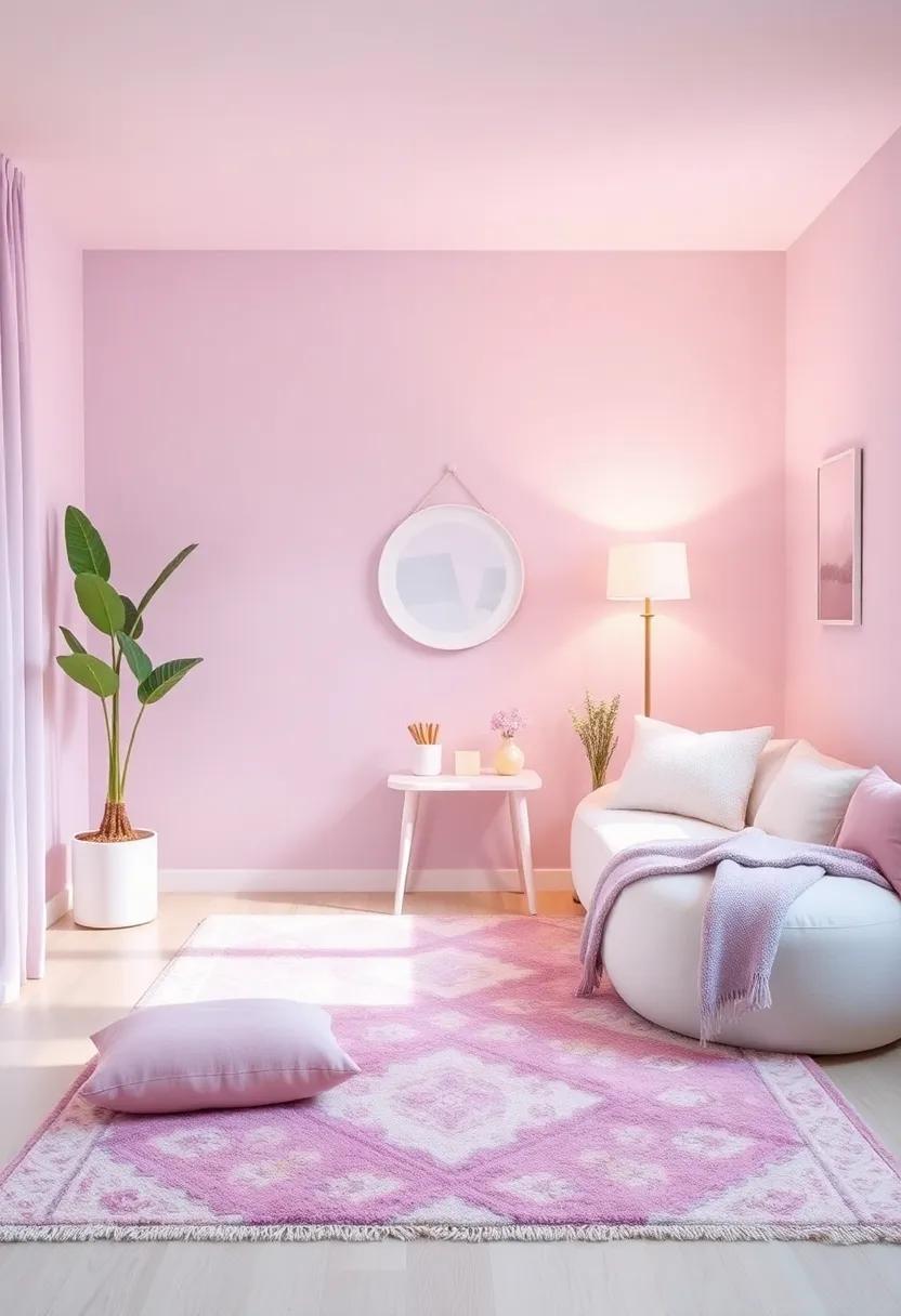 Cohesive Flooring Choices: A Guide to Soft Hues ⁤Underfoot