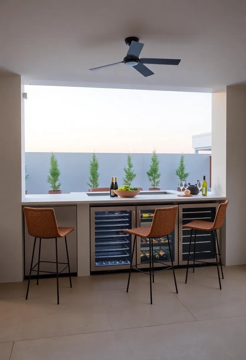 Modern minimalism: chic Patio ‍Bars ​That⁢ Impress