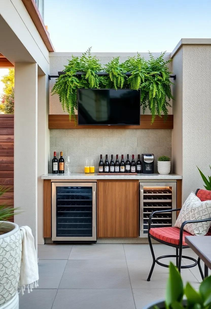 The Perfect⁣ Mix: Drinks and‍ Decor‍ to Enhance‌ Your Patio