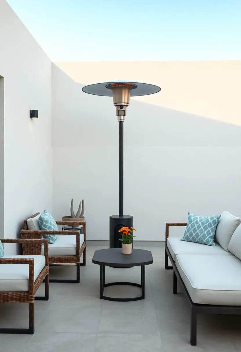 Functional Furniture that Blends Seamlessly with Outdoor Heating