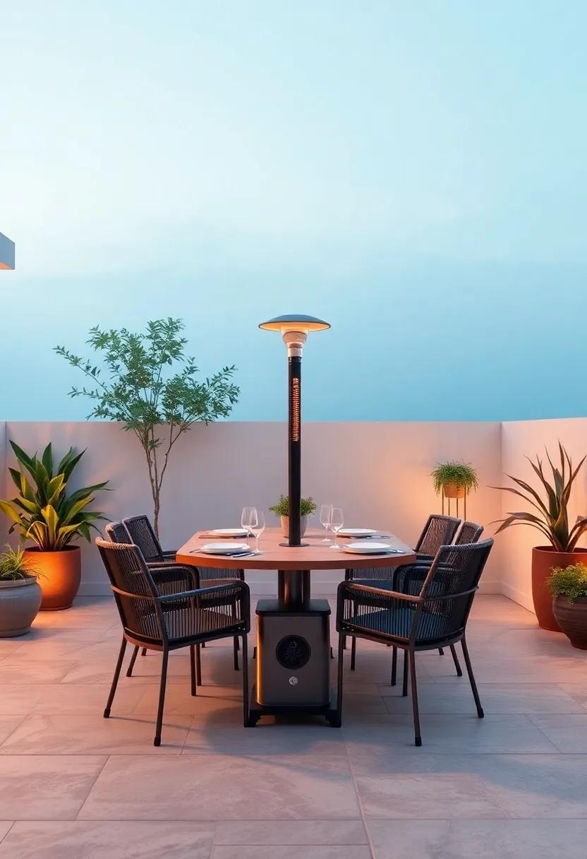 Inspiring Outdoor Dining Spaces with Warmth and Style