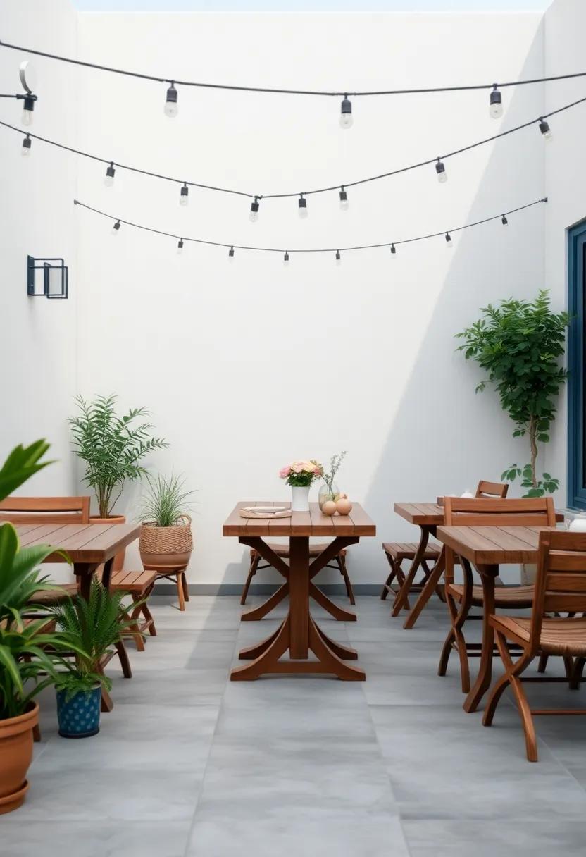 Rustic​ Charm with Wooden⁣ Tables and⁢ Vintage Decor