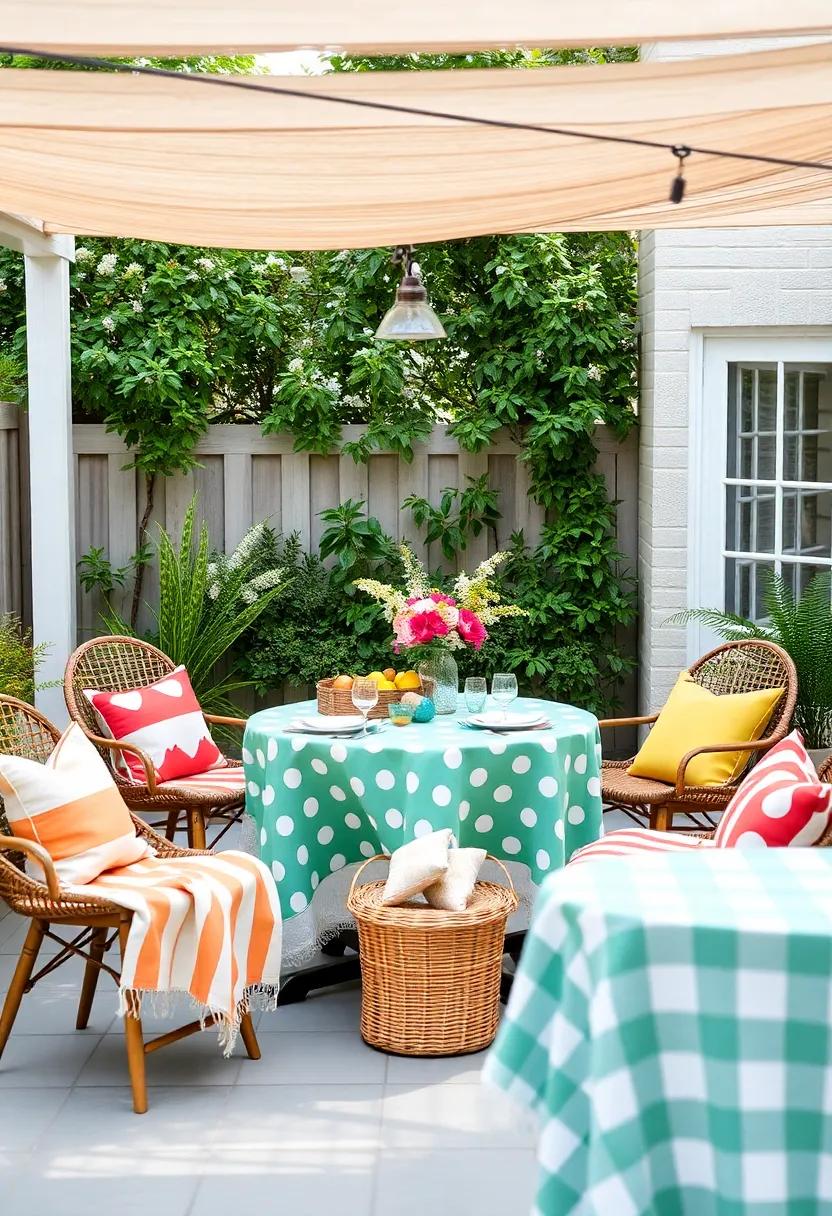 Explore ‌Whimsical Tablecloths and Accessories for a playful Picnic Vibe