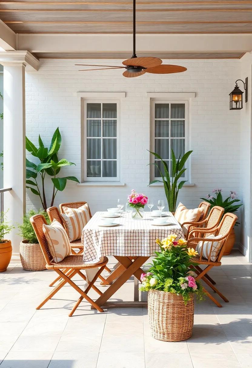 Incorporate‍ Nature into Your Patio Design ‍with ‍potted Plants⁤ and Fresh flowers