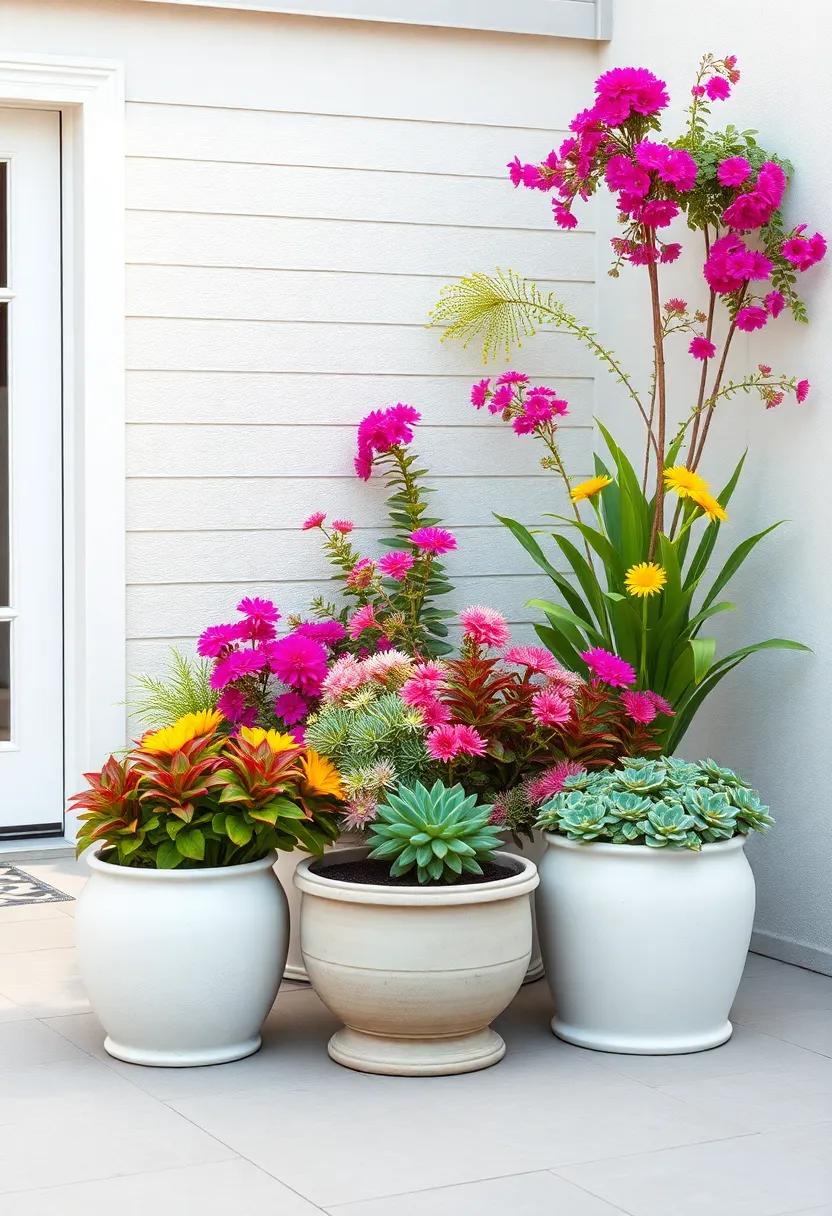 Create a ⁣themed floral display that complements your⁤ patio’s aesthetic, such as cottage garden blooms or Mediterranean-inspired ‍succulents