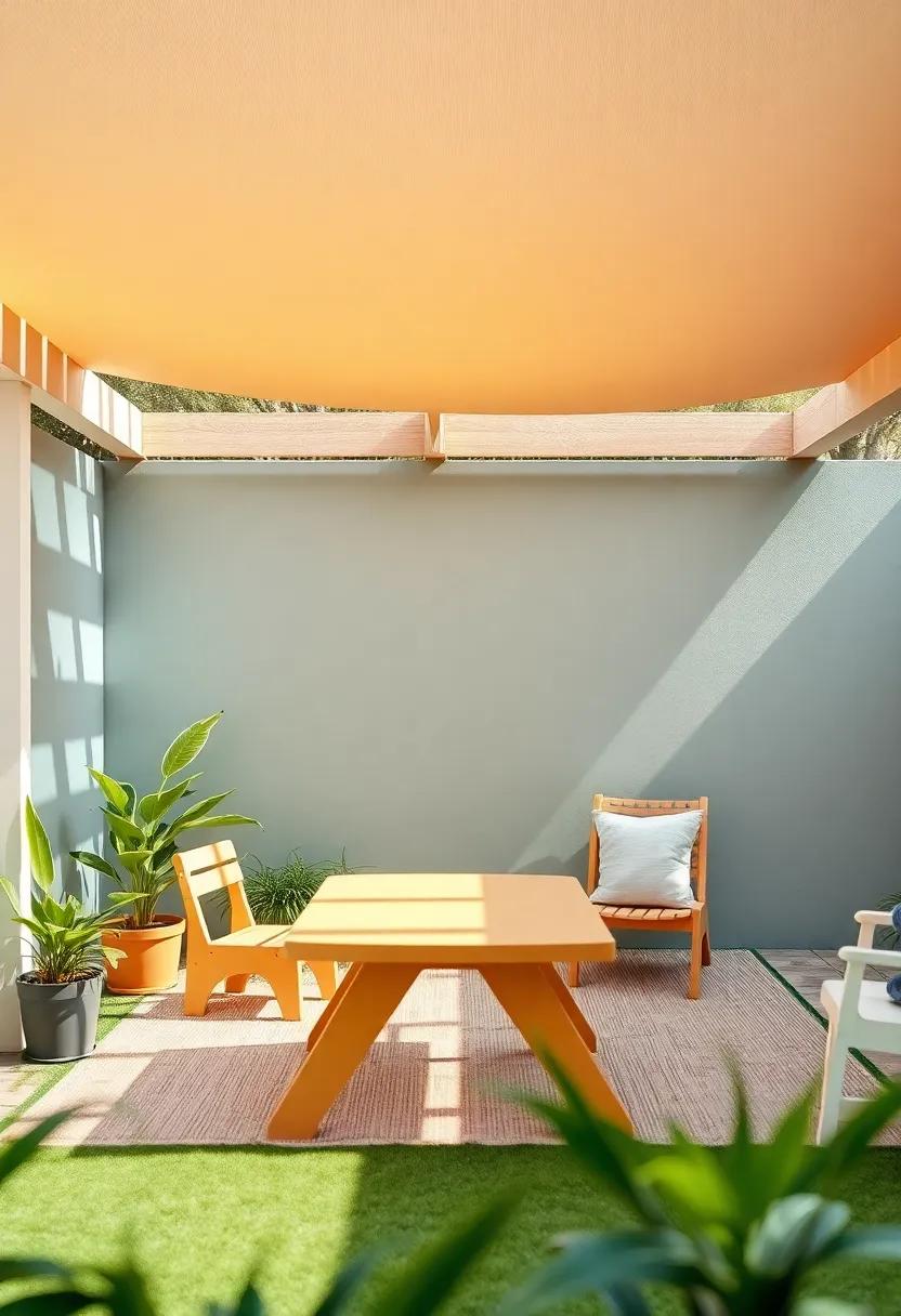 Creating a Children’s​ Play Area That blends with the Outdoor Aesthetic