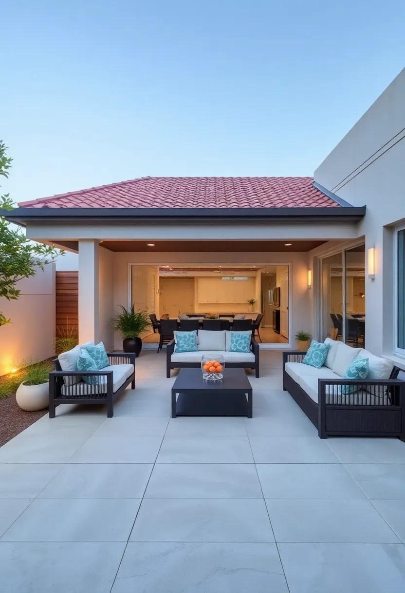 Designing an Expansive Layout for Comfortable Movement and Seating