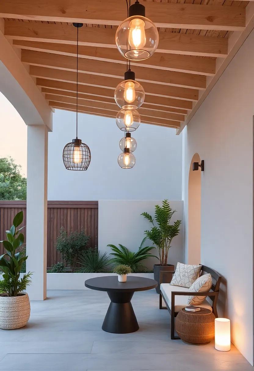 Explore Unique Materials to Enhance Your Patio Lighting Aesthetic