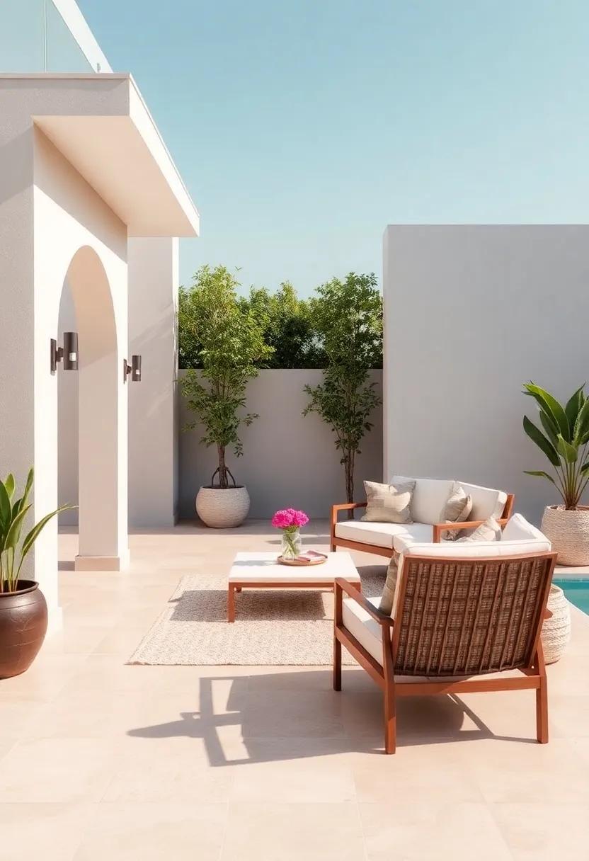 Summer Serenity: Embrace ​a ‍Relaxing‍ Lounge ⁣Area by the Pool
