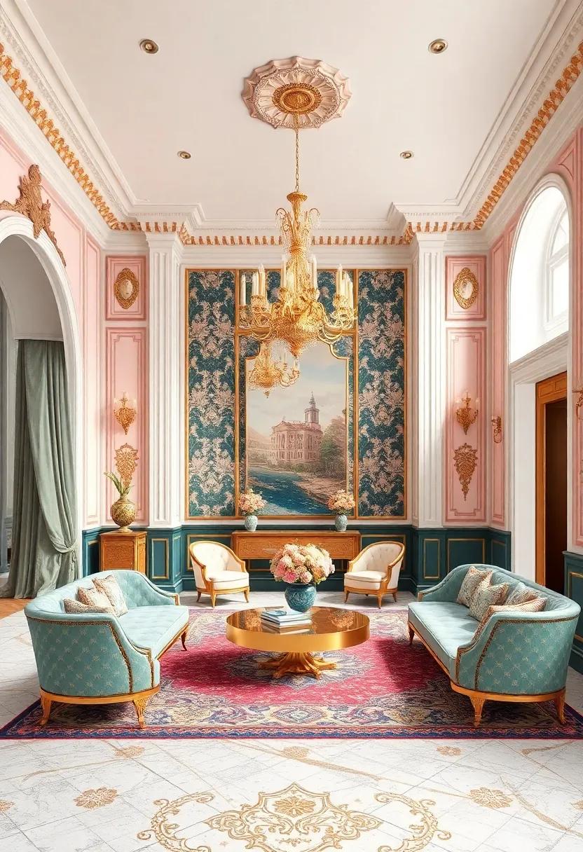 The Harmonious Dance of⁢ Colors, Textures,⁤ and Patterns in⁢ regal Interiors