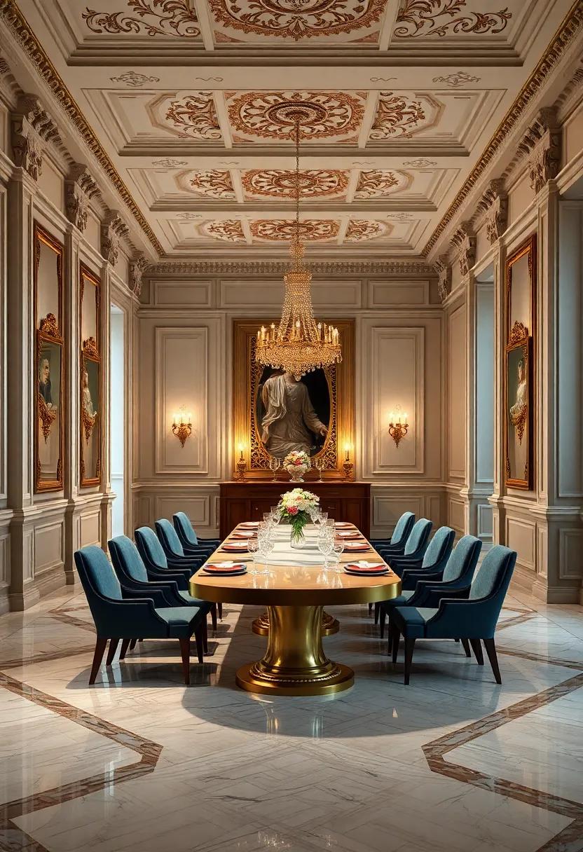 Inviting Dining Spaces⁢ Arranged for Majestic Gatherings​ and Celebrations