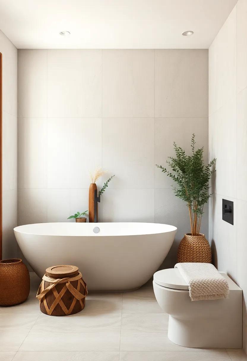 Cohesive Themes Blending Natural Elements ‌Specifically for Your Bathroom