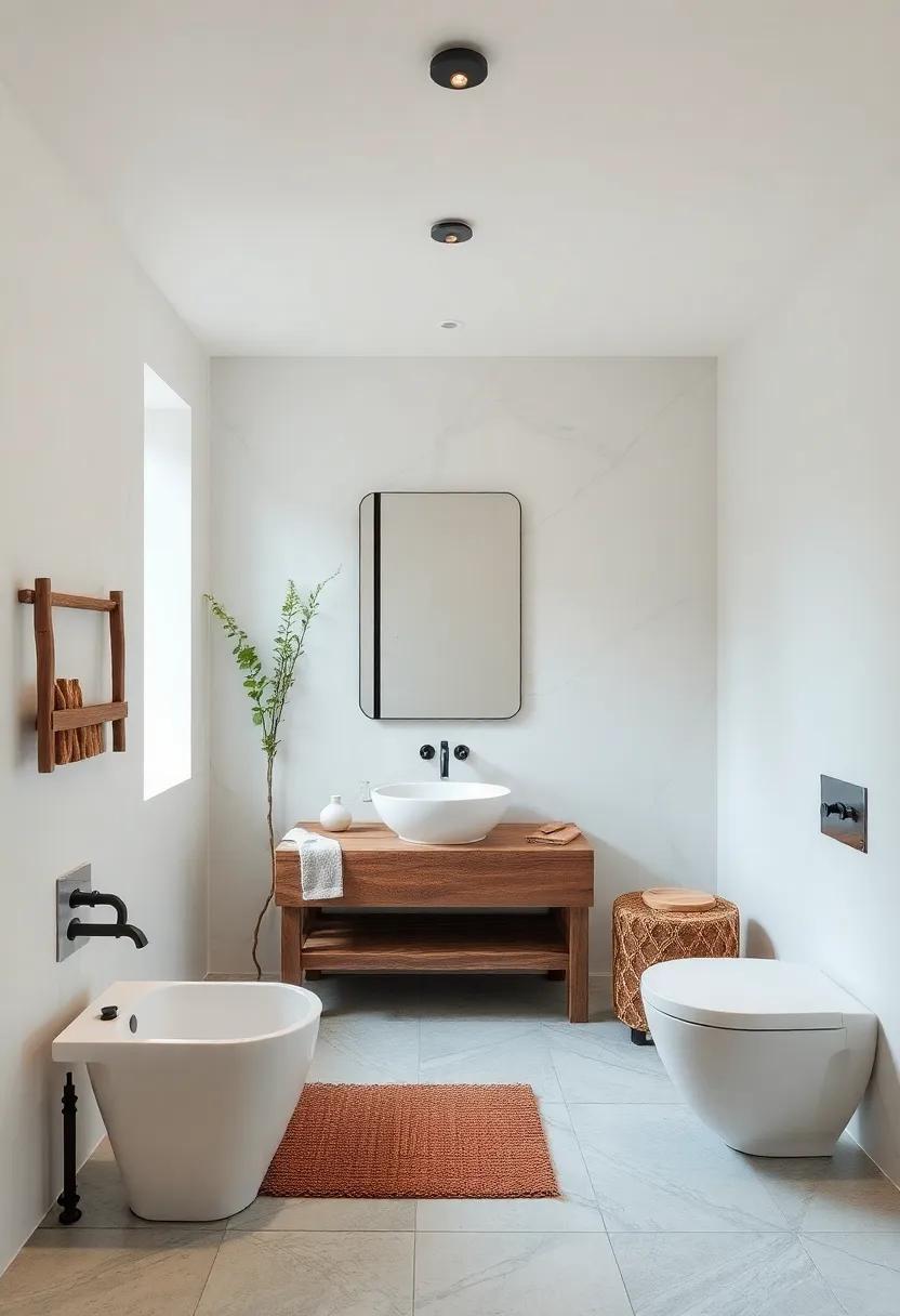 Unique Art ‌Installations celebrating the⁣ Beauty of⁢ Nature in Bathroom Decor
