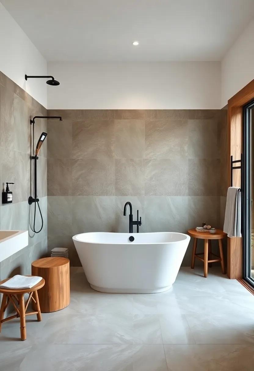 Creating a Harmonious ⁢Flow Between‍ Shower and Freestanding Tub