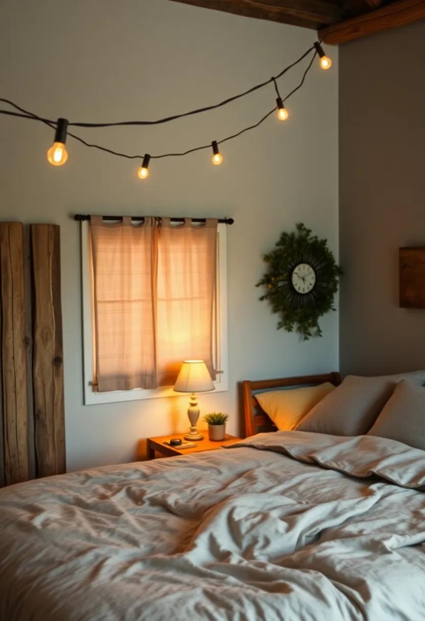 Cozy Lighting: Hang ⁢string lights or use⁣ warm-toned lamps to cast a⁣ soft glow that invites relaxation