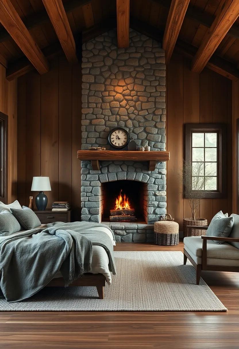 Fireplace Focal Point: A wood ⁤or gas fireplace⁣ can ‌serve ⁤as a cozy ⁣gathering ⁤spot, perfect for cooler ‍nights