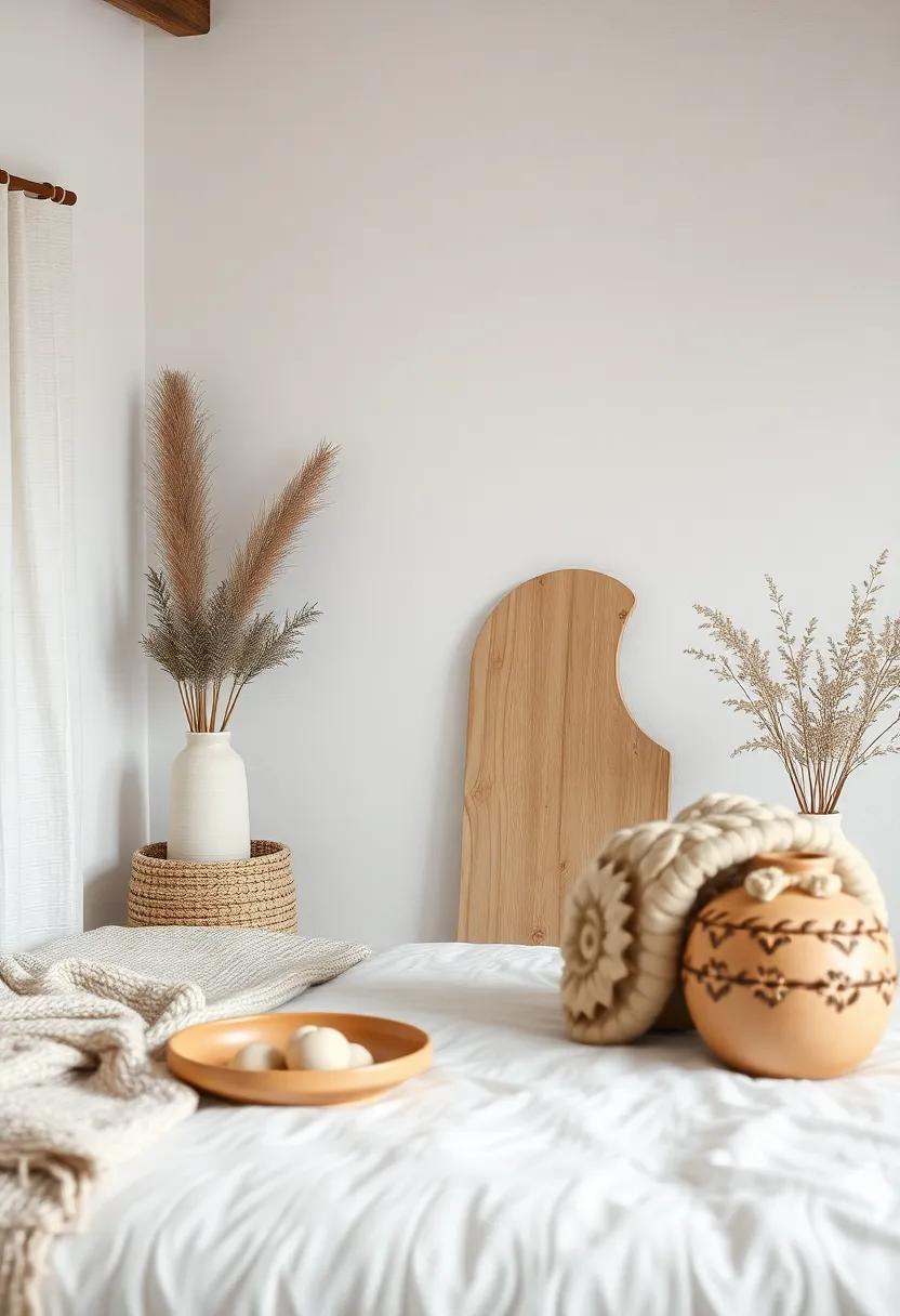 Handmade pottery: Incorporate handcrafted ​ceramic vases⁤ or décor items to infuse⁢ your ​space⁢ with artisanal appeal