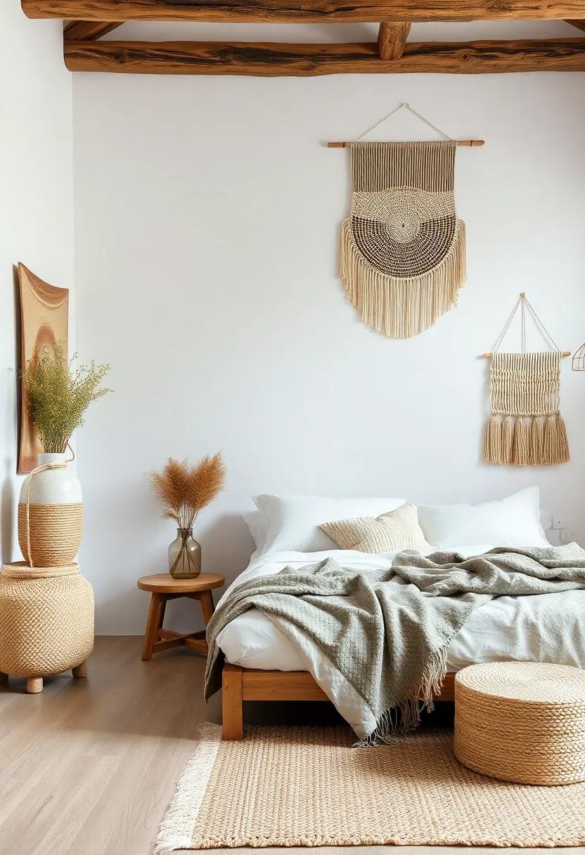 Handwoven Textiles: Incorporate handwoven wall hangings ​or rugs for a unique touch that⁣ reflects craftsmanship