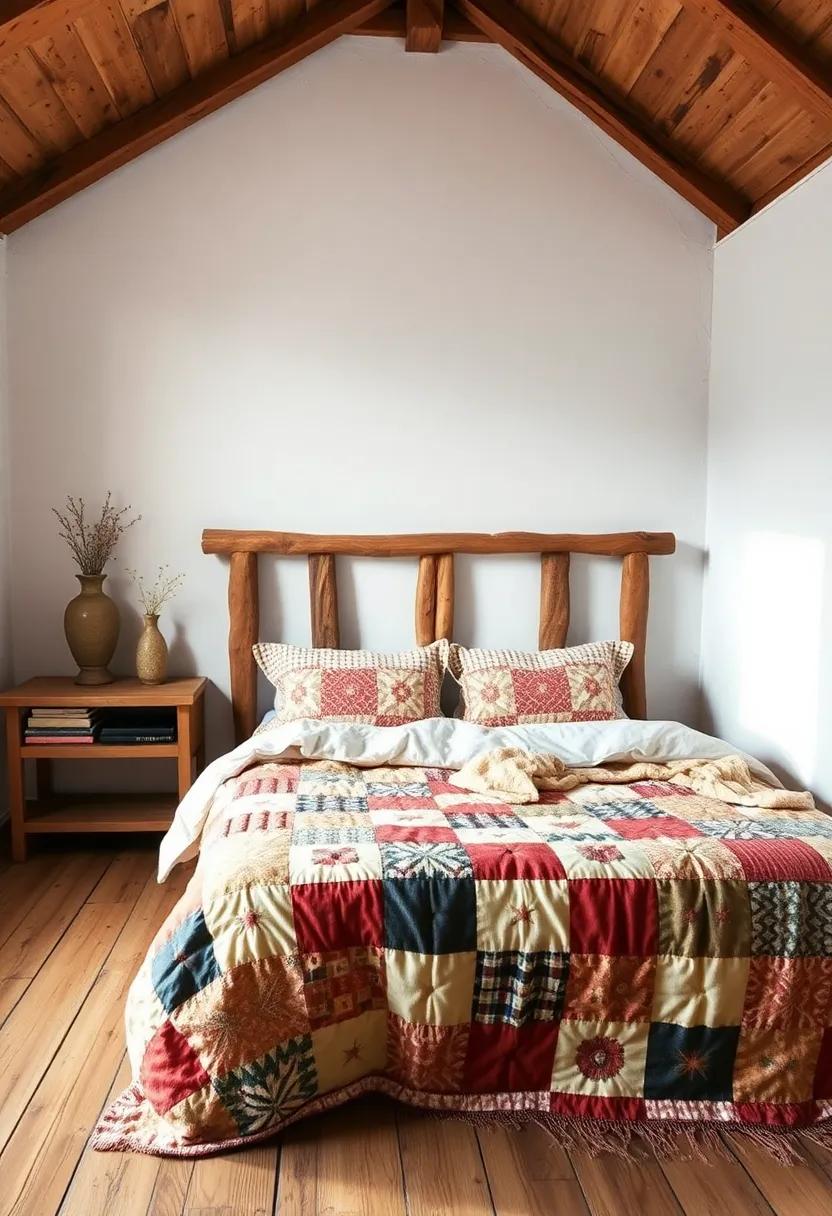 Quilt or ⁤Patchwork⁣ Throws: ⁤Use ​patchwork quilts to infuse warmth​ and warmth ​into⁤ your‌ bedding‌ setup