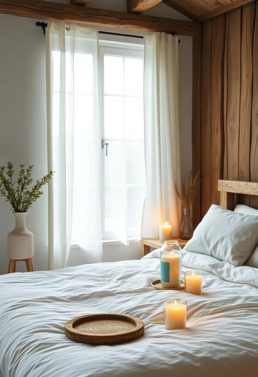 Scented Candles: Use candles with ‌earthy scents‌ like cedarwood ⁣or sandalwood ⁢to create​ a calming ambiance