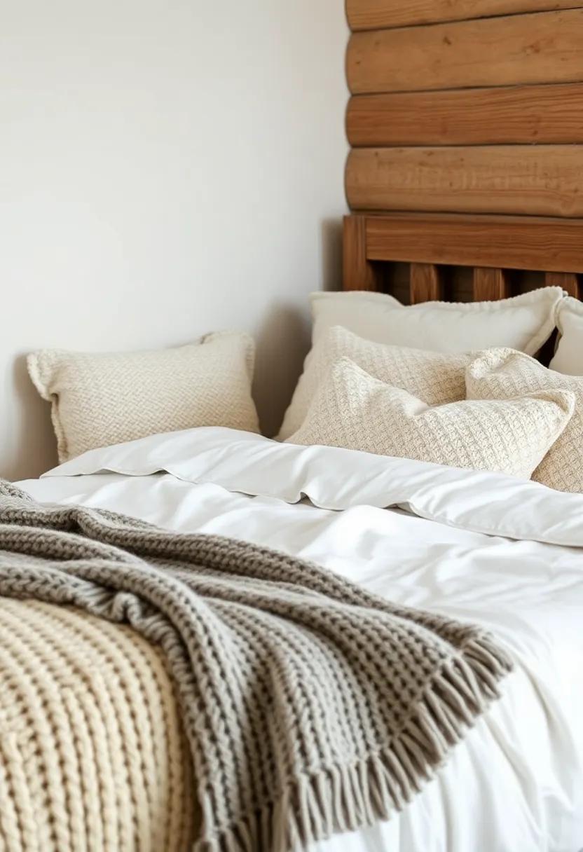Soft Layered Textiles: Mix and‌ match knitted ‍throws, flannel sheets,⁤ and plush pillows to ⁤create inviting ​layers of⁤ comfort