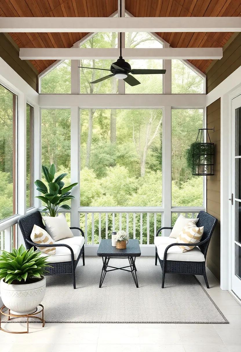 design a Garden View:‍ Position seating for the best ⁢view of your‌ garden or any greenery outside​ to connect indoor and​ outdoor vibes