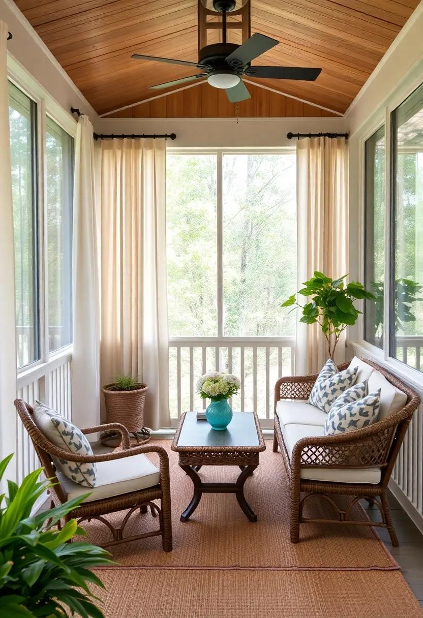 personal Touches: ⁢adding‌ Art and Accessories ‌to Your Screened Porch Retreat