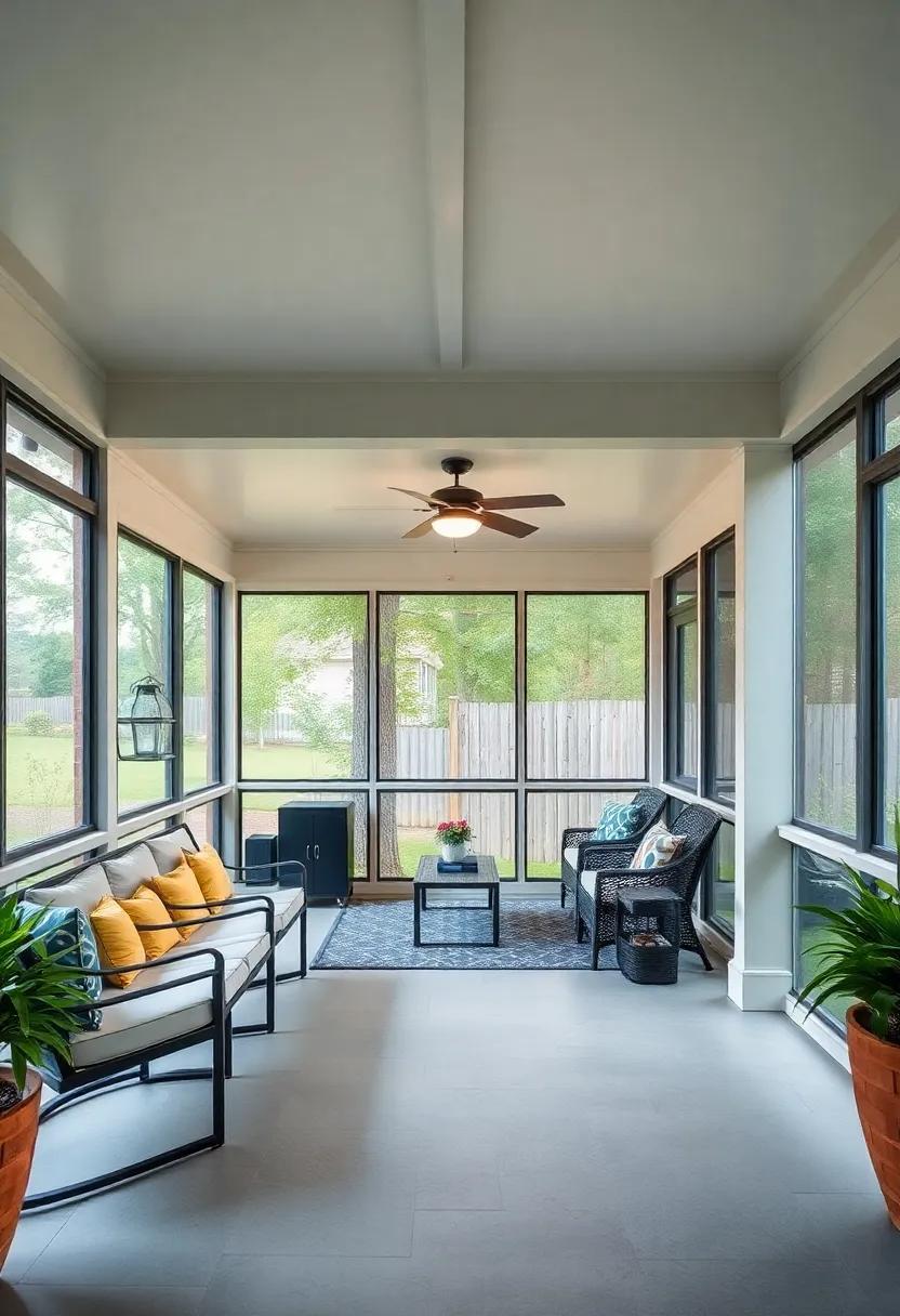 Creating ⁤a ⁣multi-Functional Screened Porch​ for Relaxation‌ and Entertainment