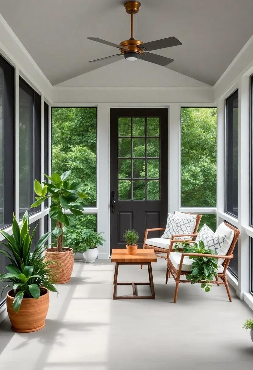 Natural Inspirations: Using⁢ Native ⁤Plants to⁢ Harmonize Your Screened Porch