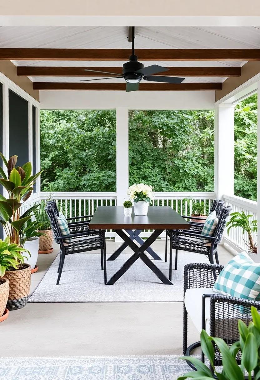 Outdoor ⁢Dining Oasis: Setting the Scene for Meals Surrounded by Nature