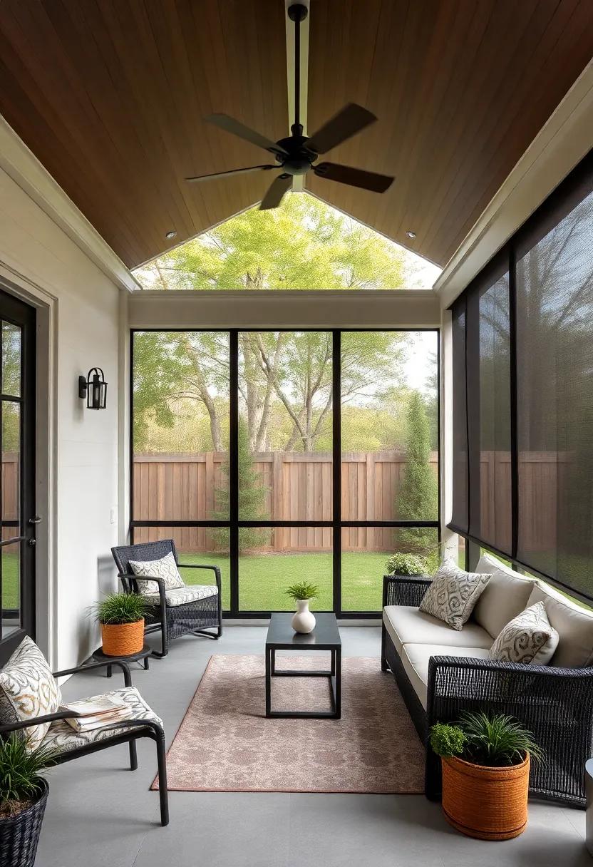Seamlessly Blending indoor and Outdoor Spaces with Screens