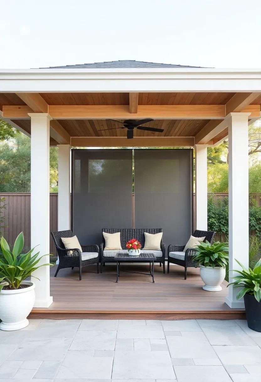 The Art ⁣of Blending Privacy Screens with Nature's beauty