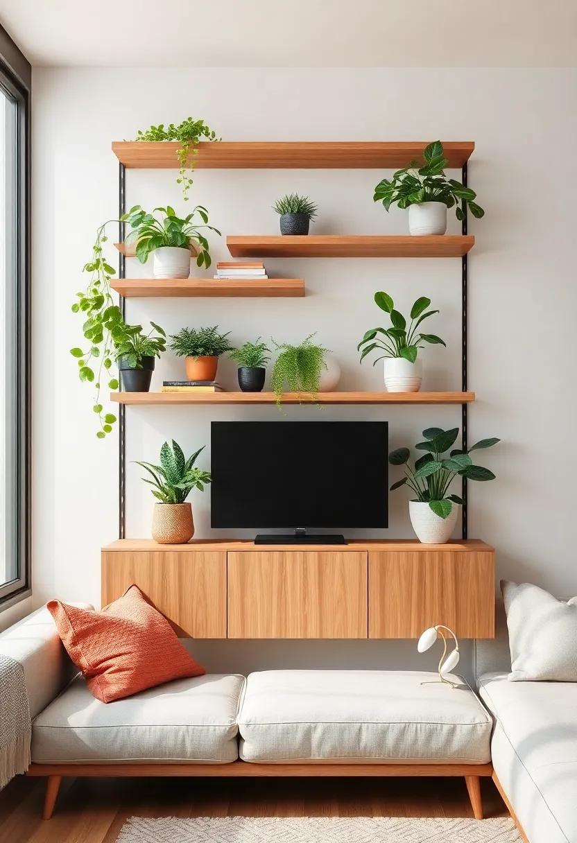 Designing Shelving That Celebrates the natural Growth of Plants
