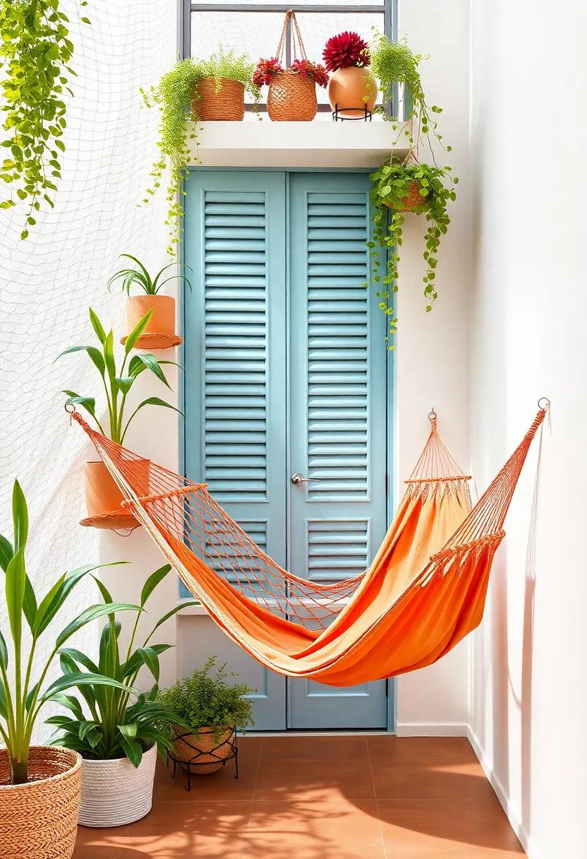 Artful Arrangements: Utilizing Wall Space with Hammock Decor