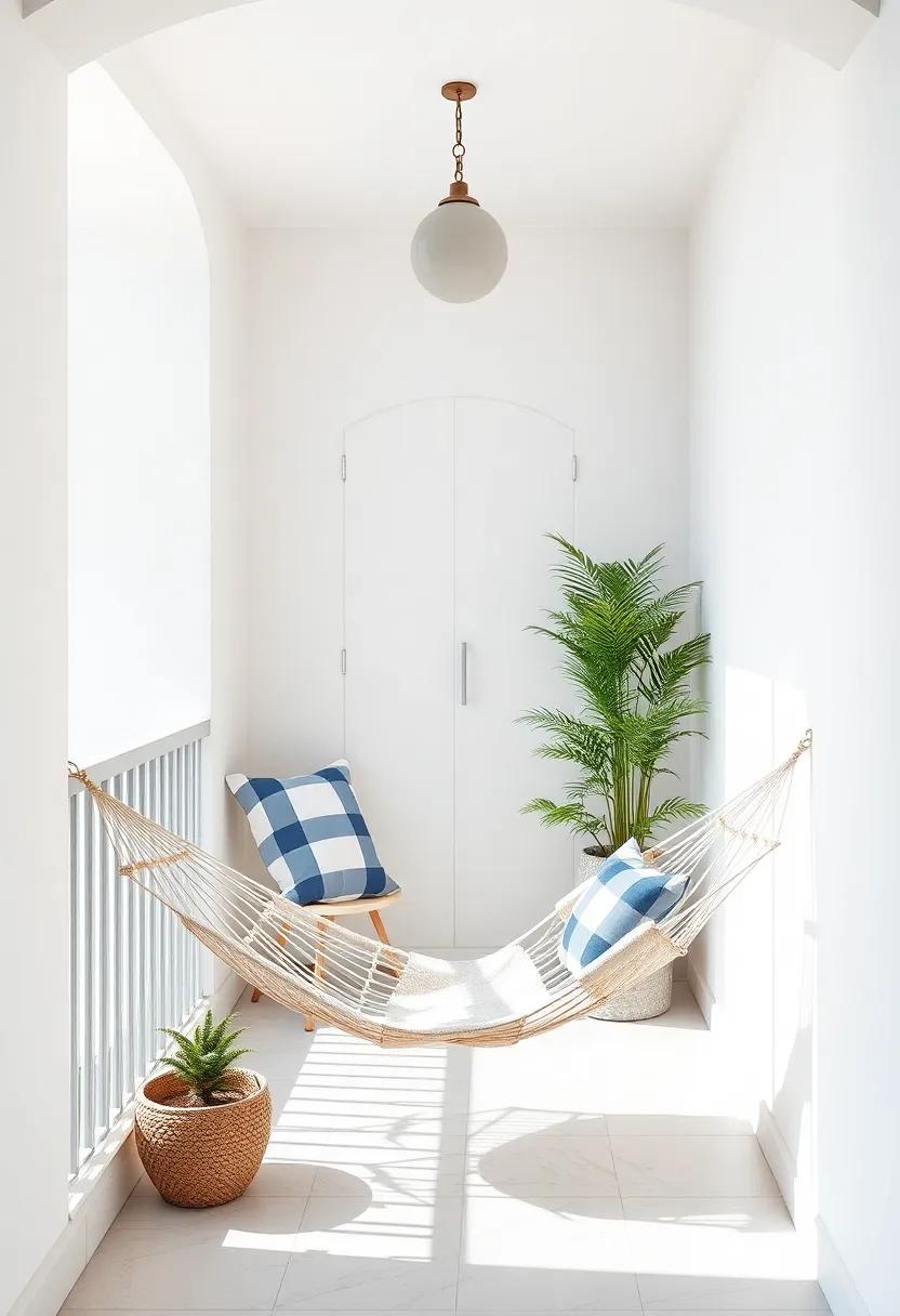 Cozy Nooks: Styling Ideas for Small Balconies with Foldable Hammocks
