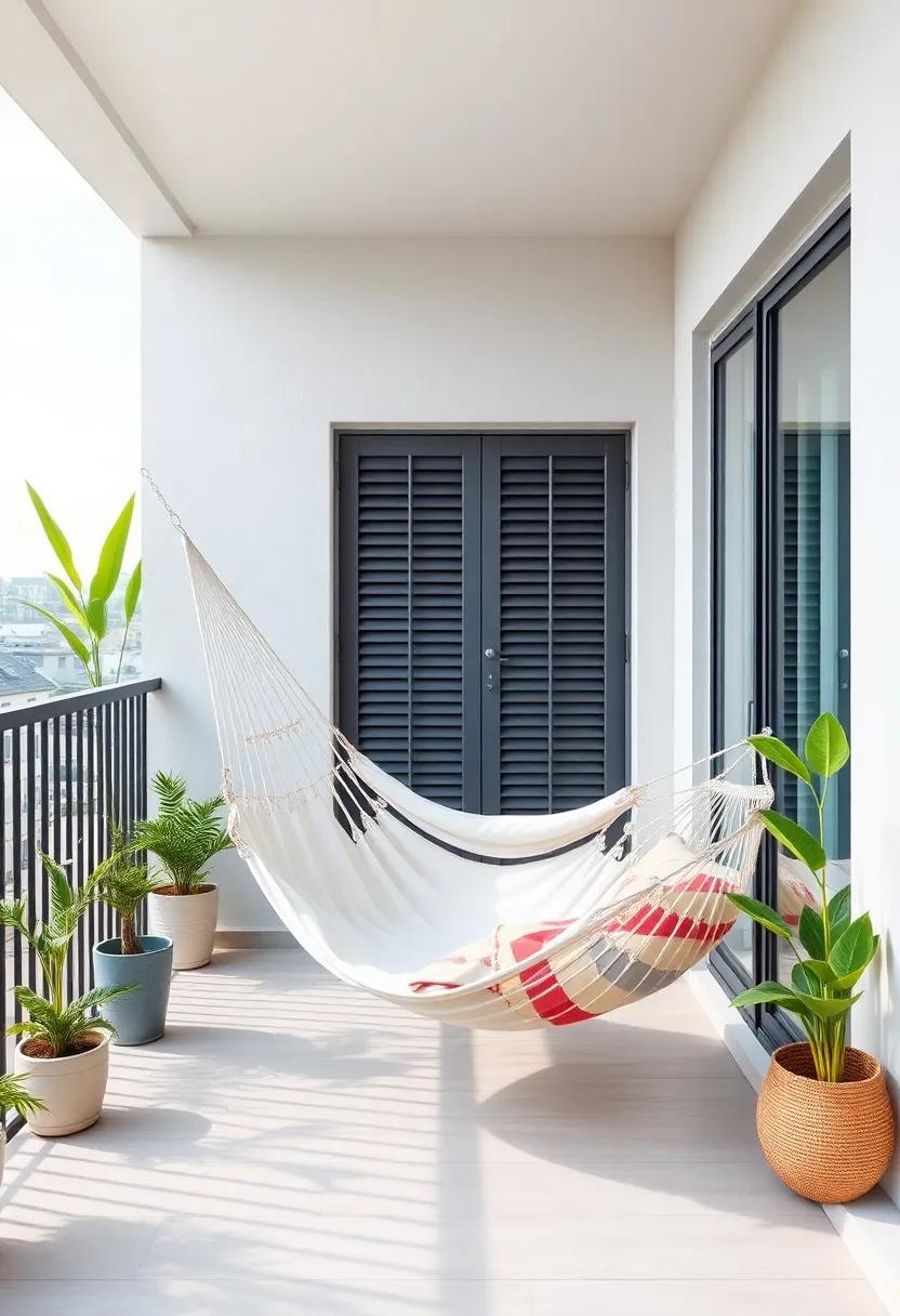 Elevate Your Space with Stylish Foldable Hammocks That Transform Your Small Balcony