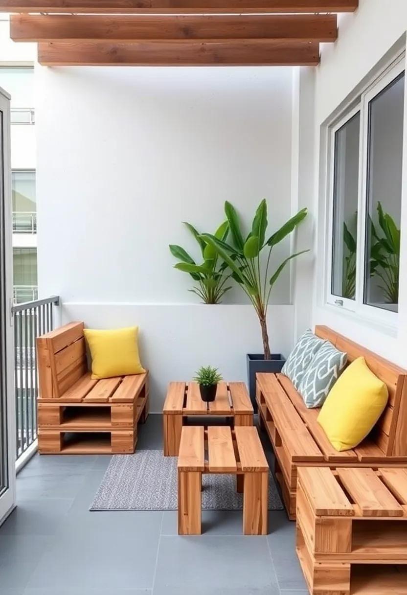 Layered ‍Pallet Seating ‌For A⁤ Multi Functional⁢ Outdoor ⁢Nook