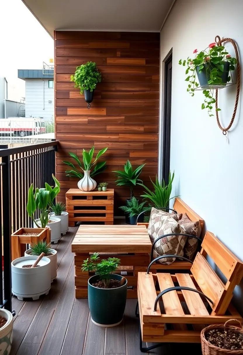 Pallet⁢ Planters Adding Life To⁣ Compact ⁢Outdoor‌ Spaces