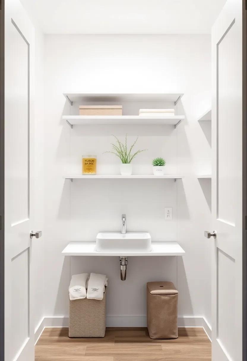 Maximizing Vertical⁢ Space‍ with Tall Shelving ⁤Solutions​ for Bathroom Closets