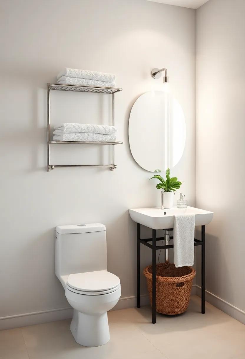 Maximizing vertical Storage with Wall-Mounted Towel Racks That Save Floor Space