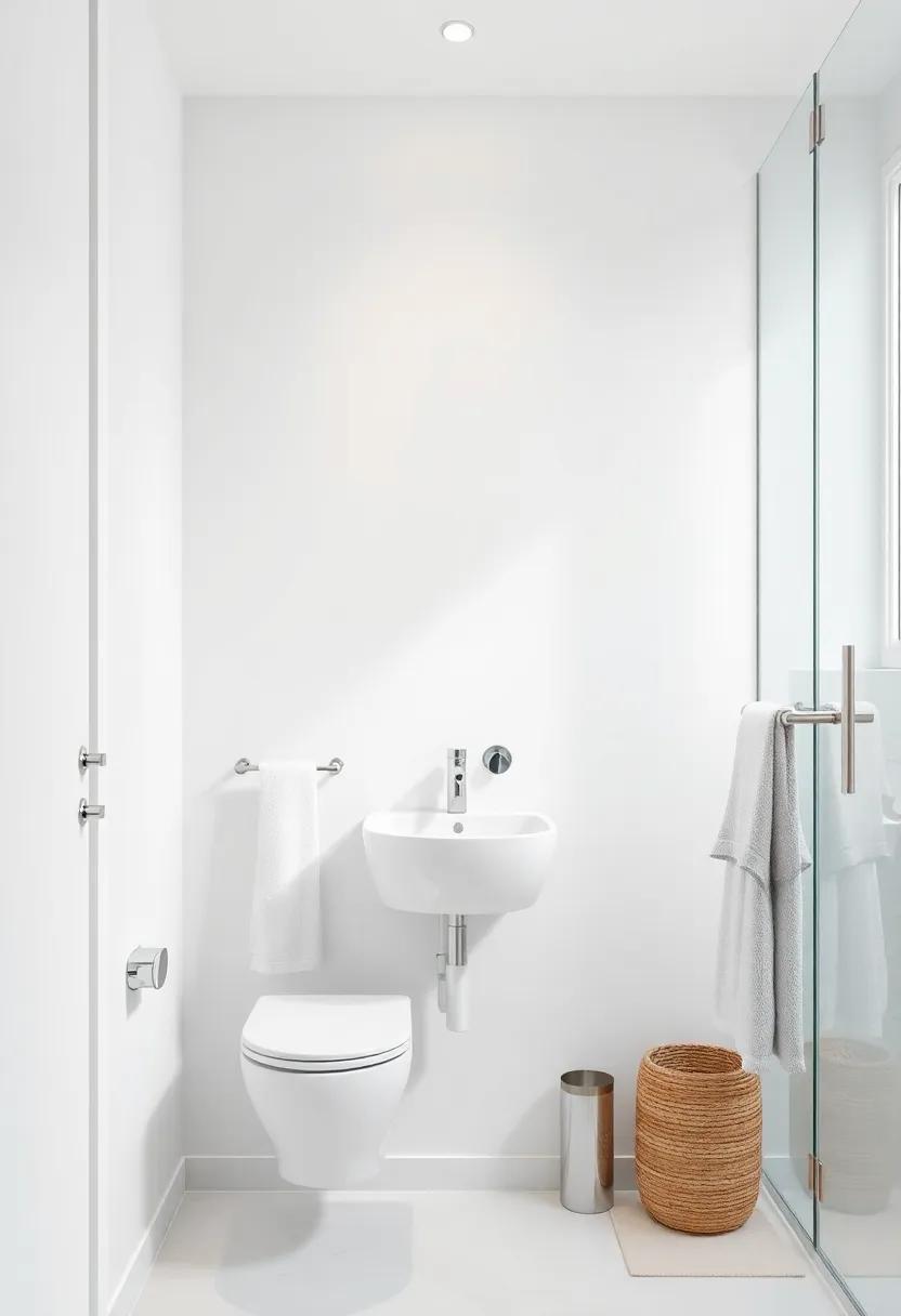 Innovative Magnetic Towel Holders for Streamlined Small​ Bathroom Settings