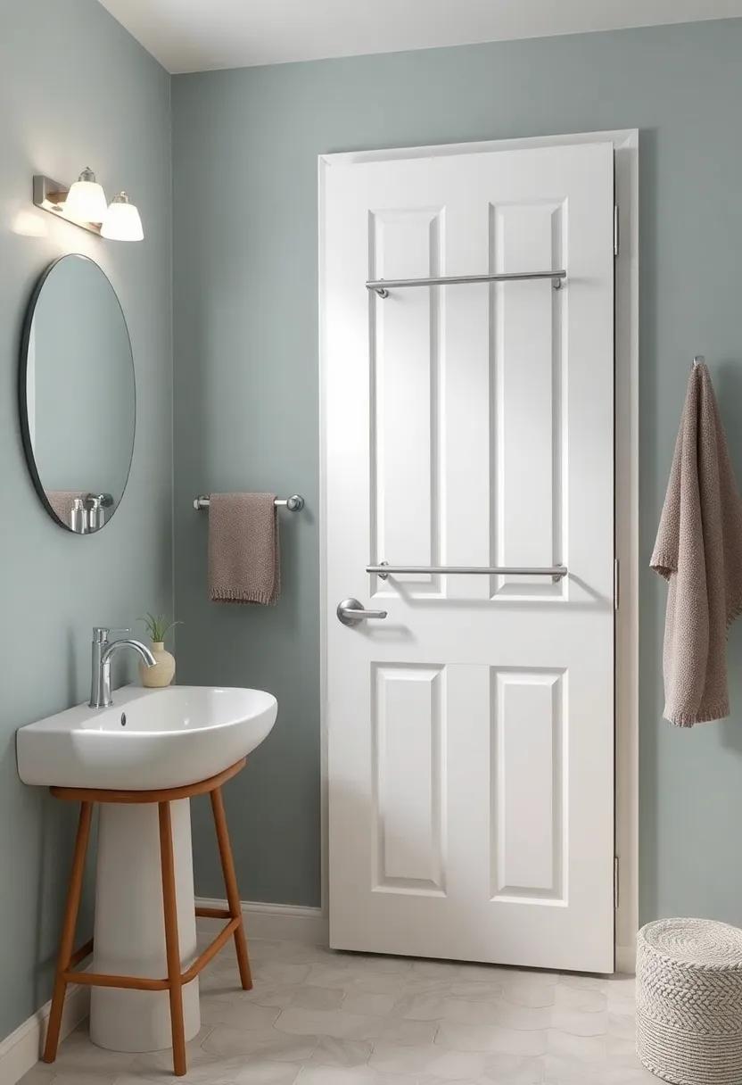 Stylish Over-the-Door Solutions ⁢for Convenient ​Towel Storage in Cozy Bathrooms