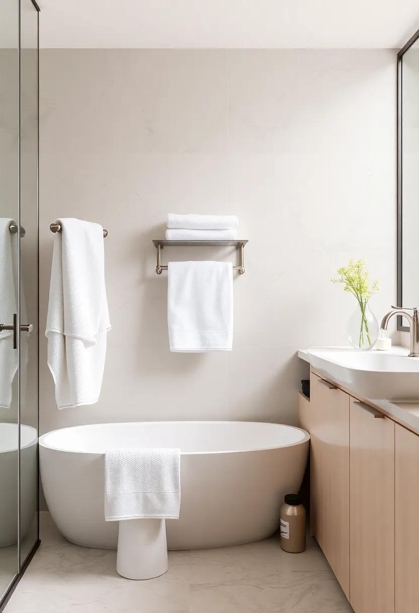 Incorporating Artistic Towel Holders for ‍a Touch of Creativity ⁢in small Spaces