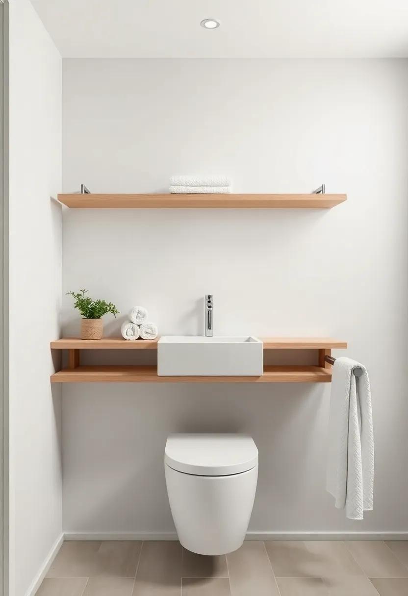 Minimalist ‍shelf Towel Racks That Blend Functionality with ​Aesthetic ​Appeal